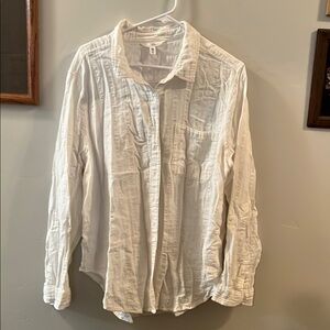 Time and Tru White Blouse XXL